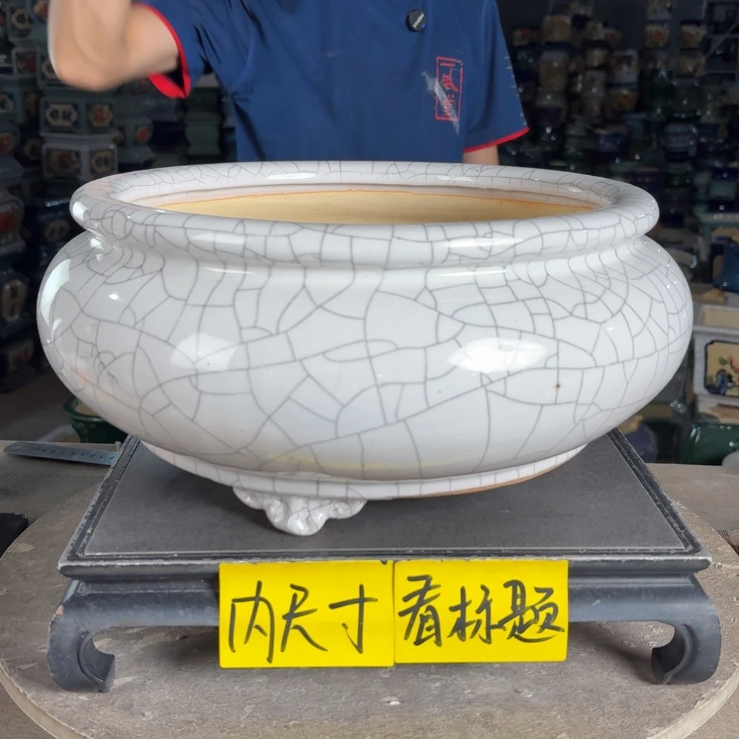 一风堂石湾花盆 内26*11