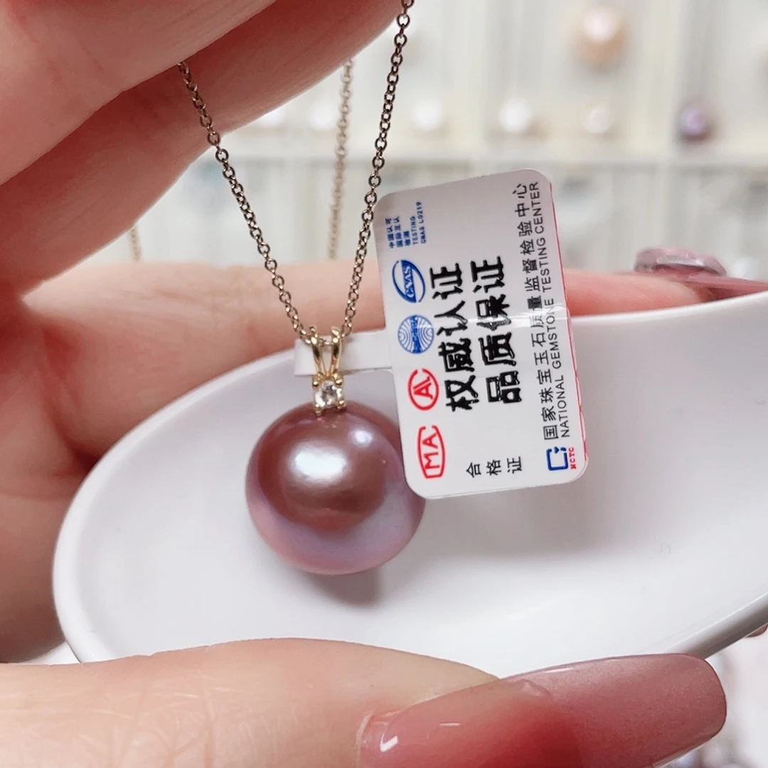 合金吊坠(赠链)淡水珍珠