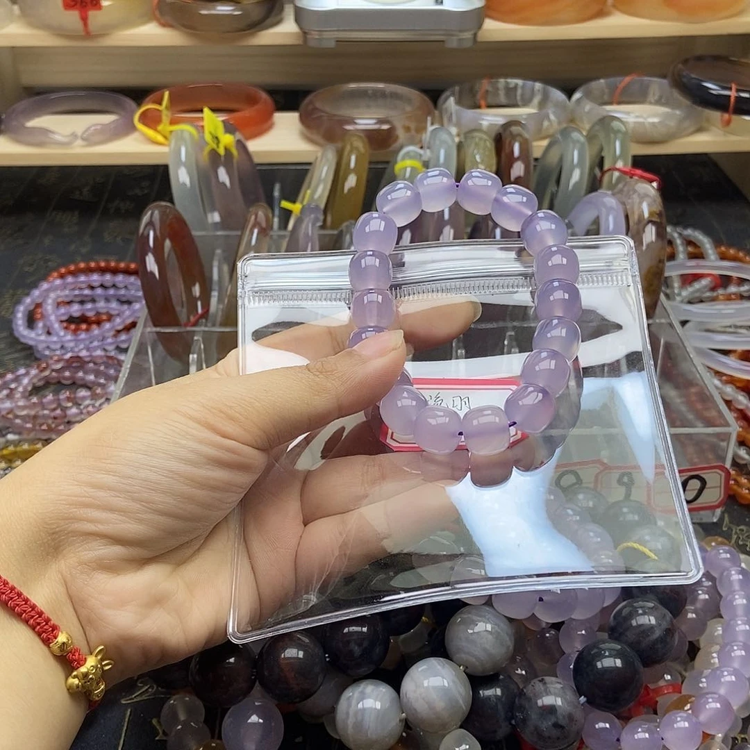 玛瑙/玉髓手镯未镶嵌流*