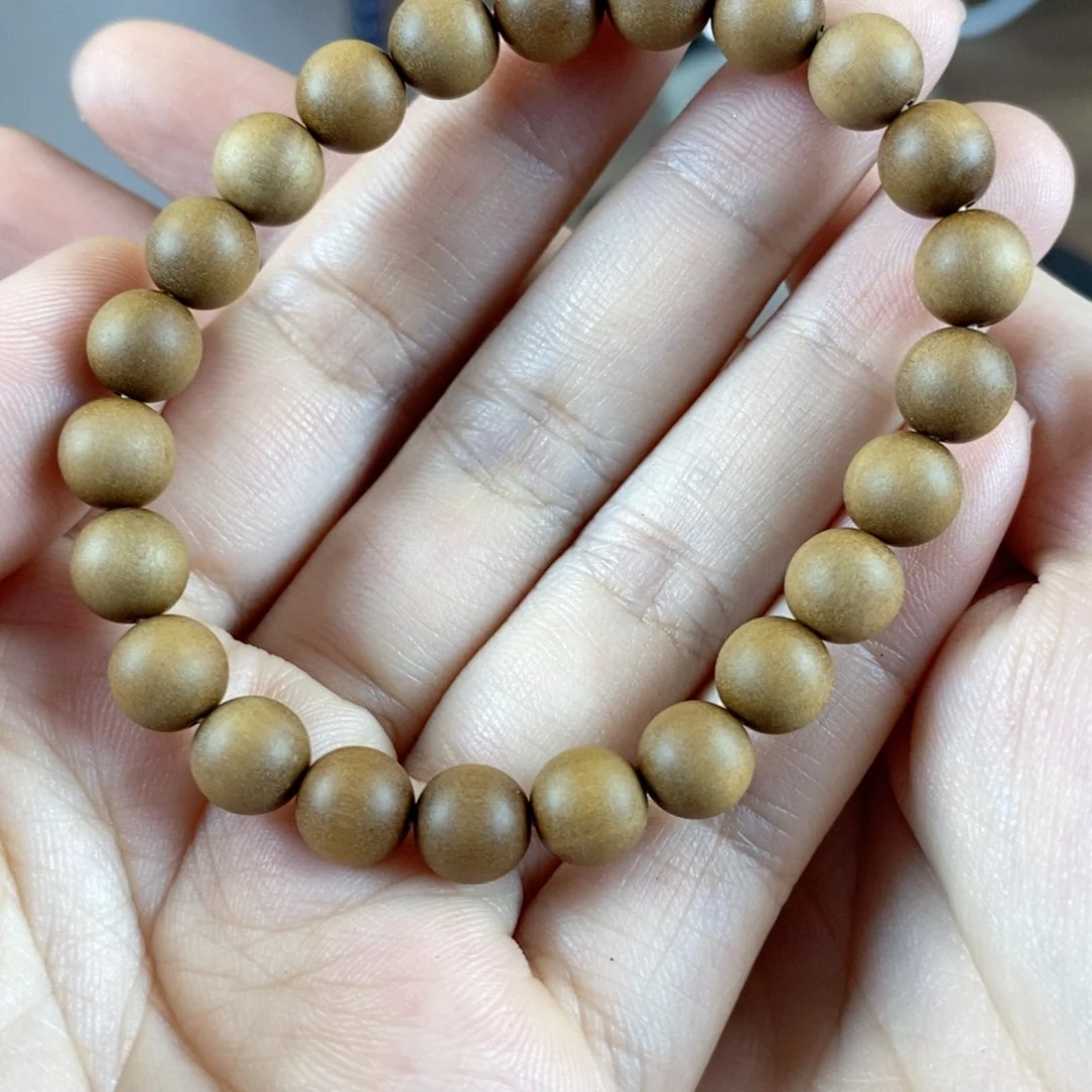 檀香木手串/手链老山檀香卡8mm单圈