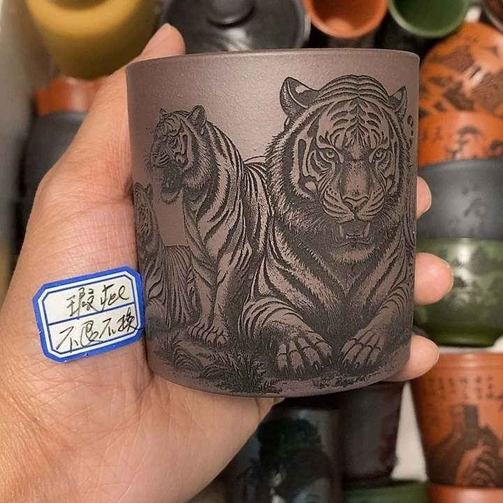 紫砂茶杯瑕疵不退不换
