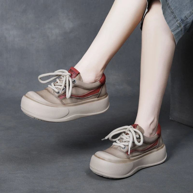 【增高4cm】时尚潮流百搭女士休闲鞋 6608