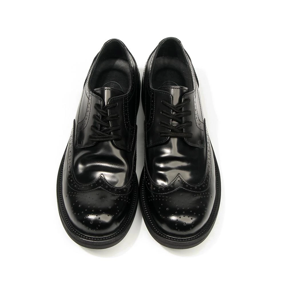 布洛克雕花男士休闲真皮鞋商务男鞋婚鞋复古德比鞋高端马臀皮手工