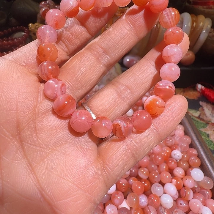 玛瑙/玉髓未镶嵌手链