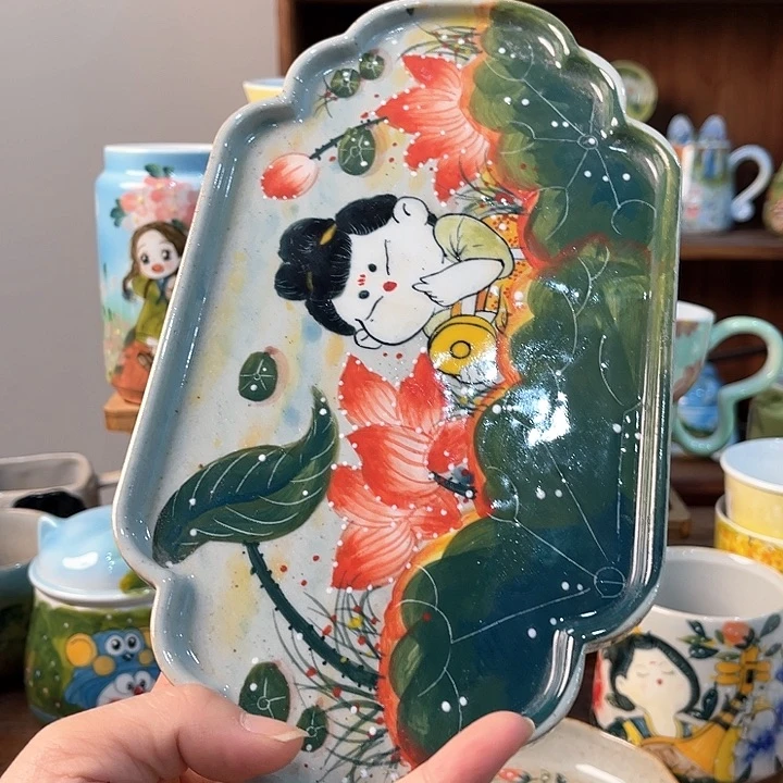 景德镇釉下手绘陶瓷