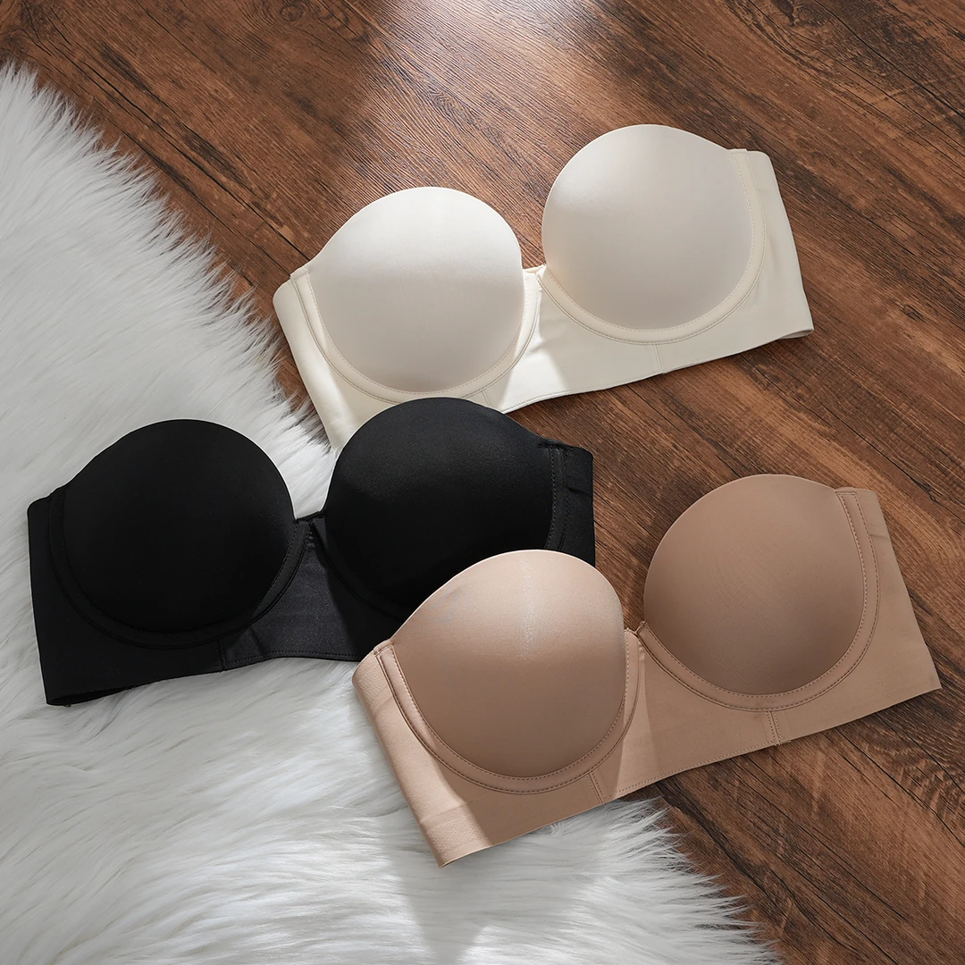 【502无肩带】小C小K同款薄杯内衣 -6803