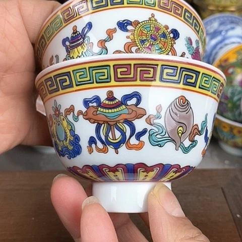 景德镇陶瓷藏式茶碗