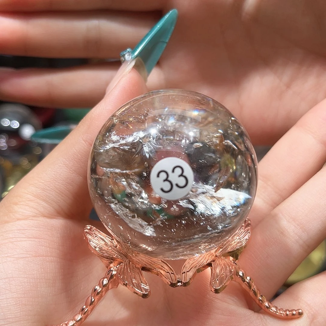 ！***水晶珠宝半成品未镶嵌微瑕4.74