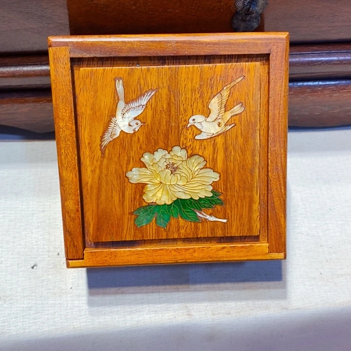 一***三木小方机关盒花鸟木木木