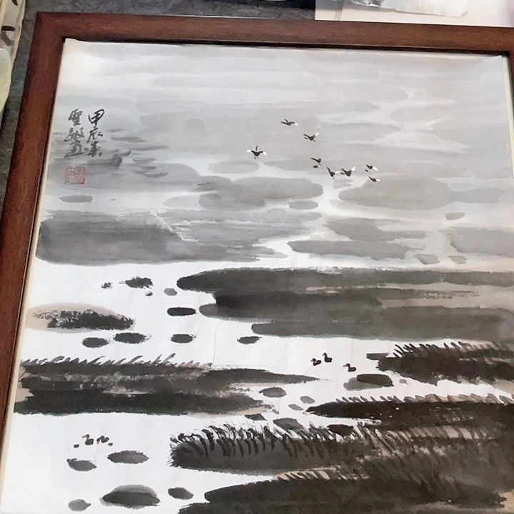 国画张圣敏先生纯手绘作品