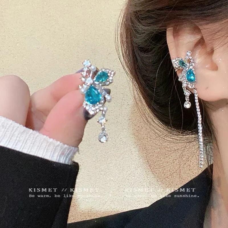 铜合金耳饰 （梦蝶）清清款日常时尚百搭款精致养眼网红爆款耳钉