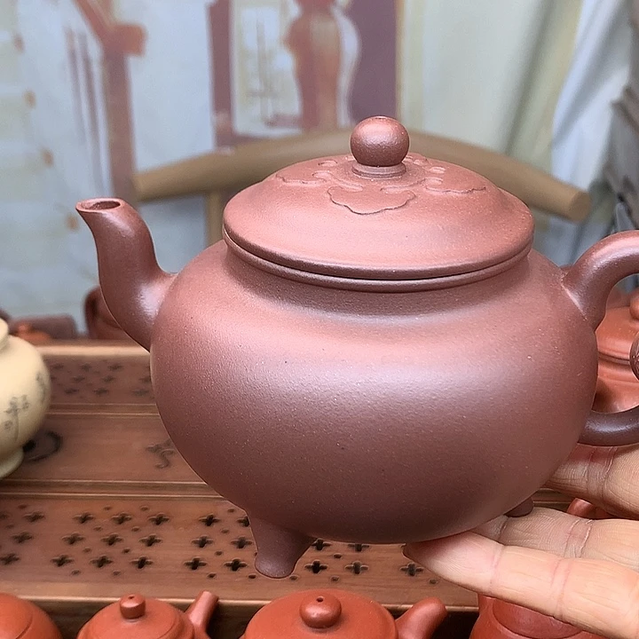 紫泥茶壶439cc本山原矿