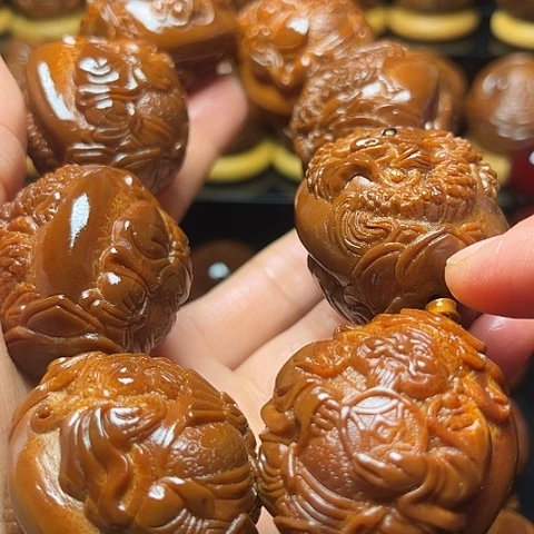 手串/手链橄榄核龙财3.7