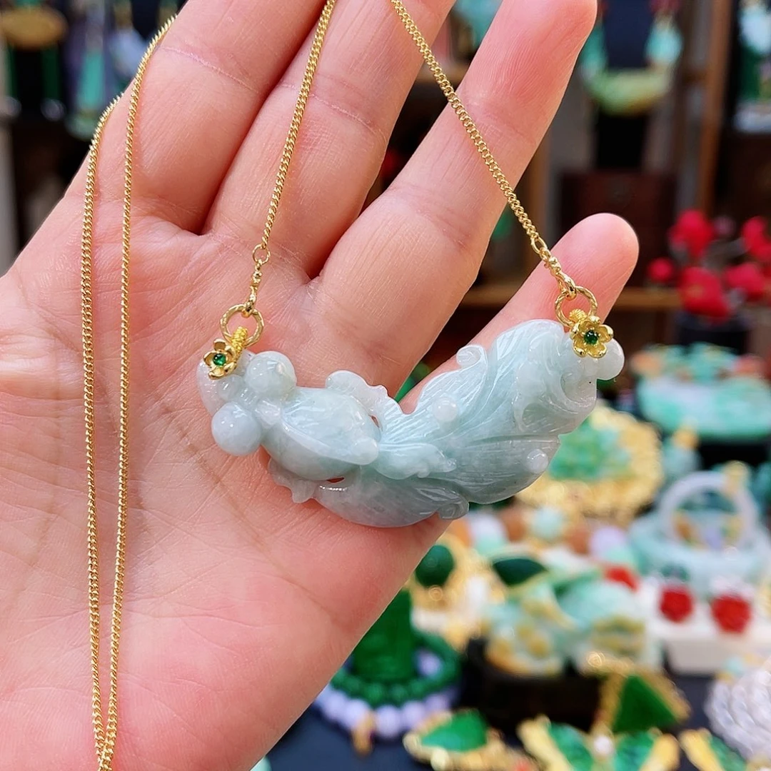 翡翠合金颈饰48小时鉴赏期