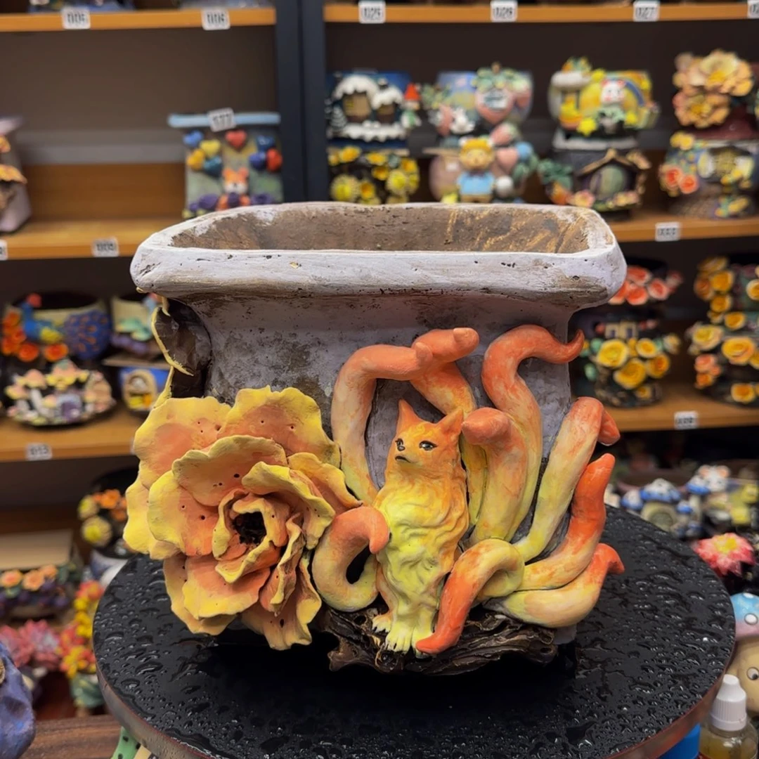 【闪购商品】即**晶粗陶手捏