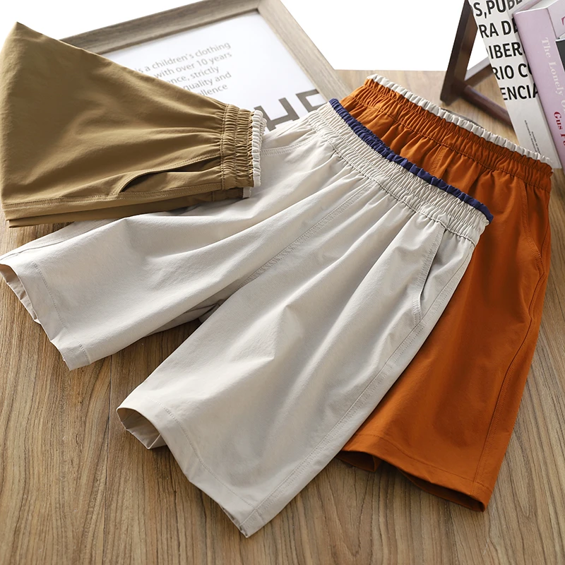 男童休闲短裤2025新款夏装清凉透气儿童薄款五分裤子帅气百搭中裤