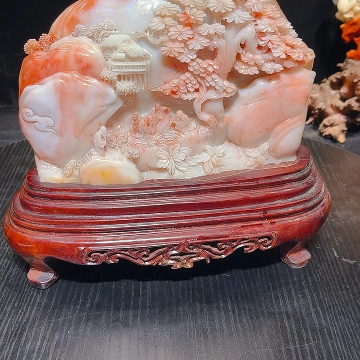 寿山石来寿山寺国时精品啊，寿山行韵。