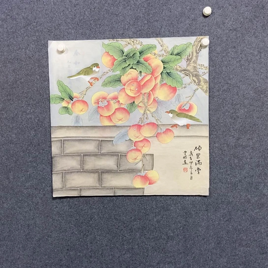 国画四尺斗方一幅