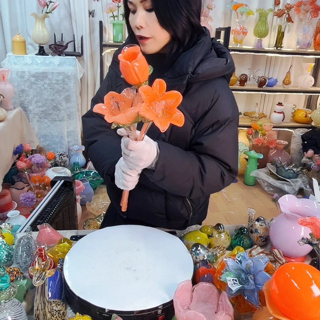 3花家悦美居琉璃摆件