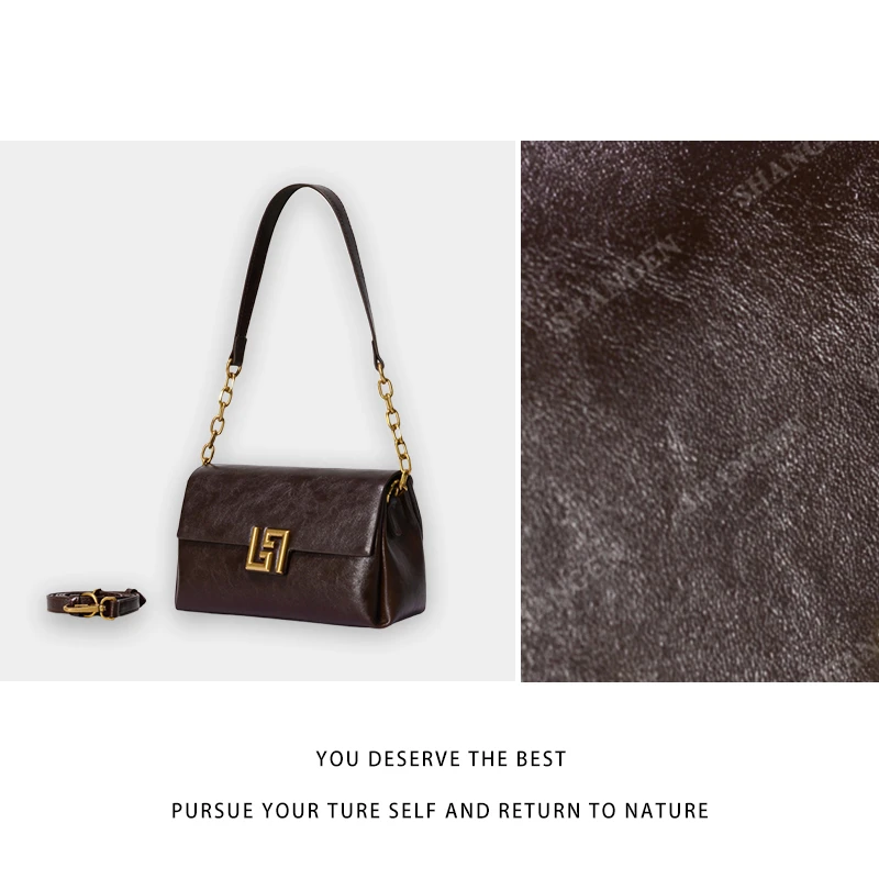 【尚恩CC】GQ-7992-咖啡-轻奢时尚百搭新款女包