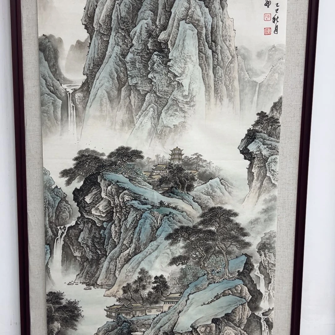 1***6国画绘画作品多次参加全国美展