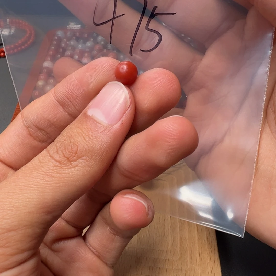 南红玛瑙未镶嵌475号南红单珠7.6