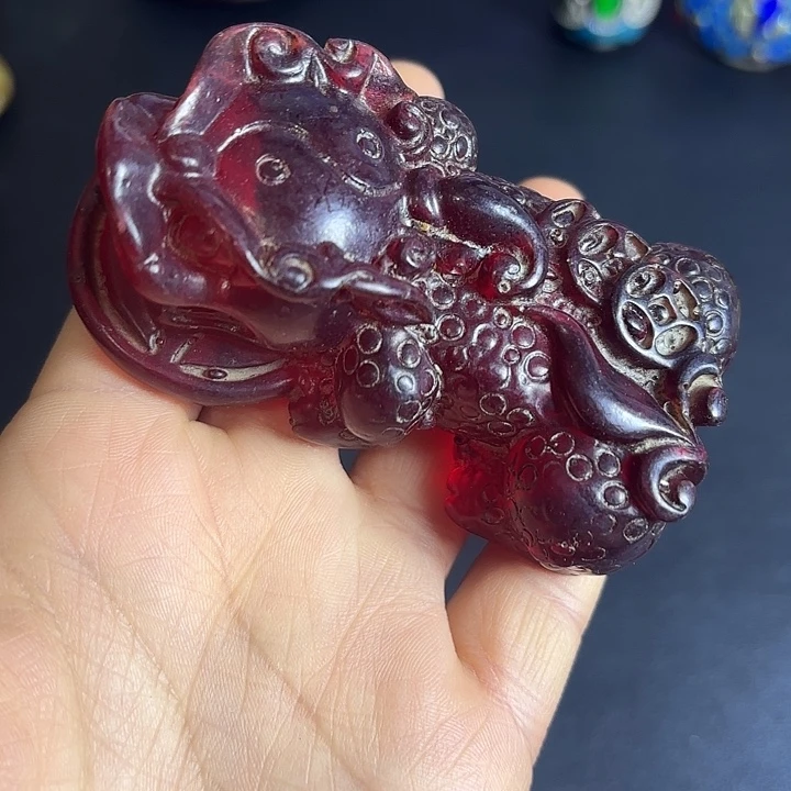 把件白玉菩提是一个一个