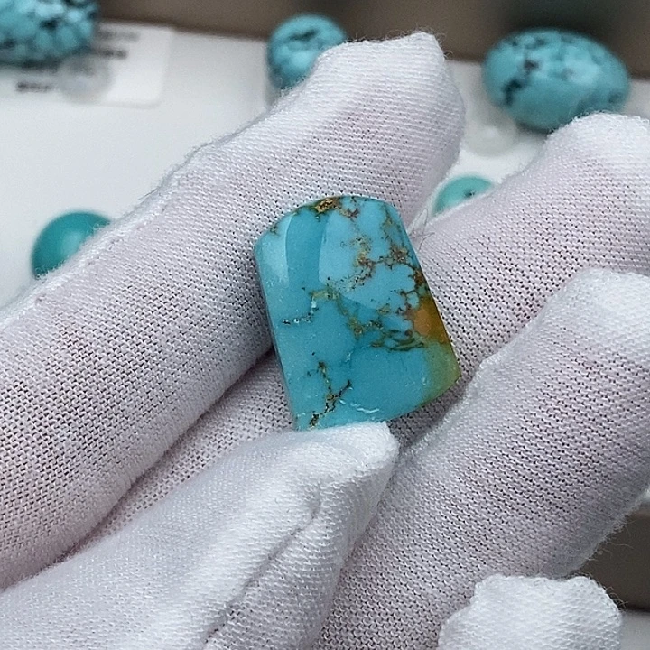 绿松石未镶嵌无事牌