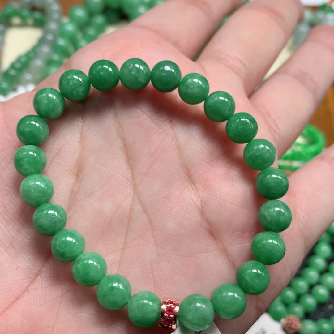 未镶嵌手链翡翠翡翠