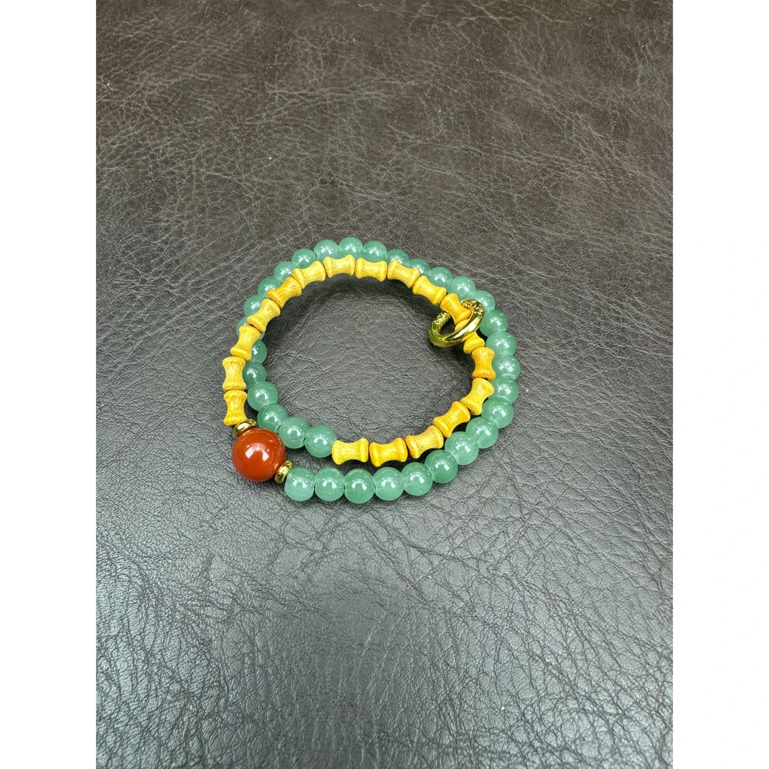 合成金属手链 3588竹节双拼手串qx-3588（无礼盒）