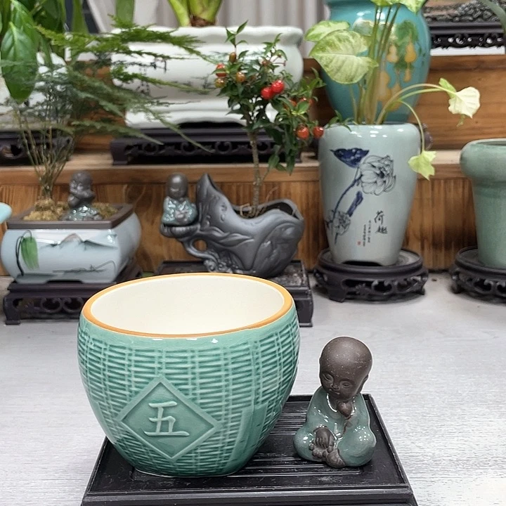 陶瓷花盆紫砂花盆福利抢购