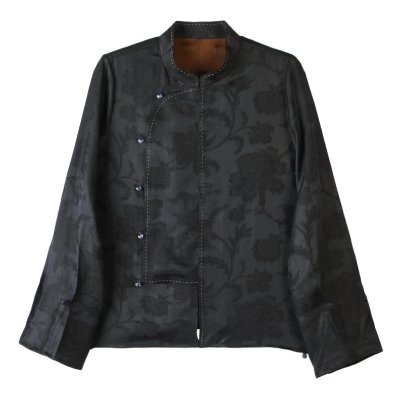 潘新中式风蝶恋花上衣35825