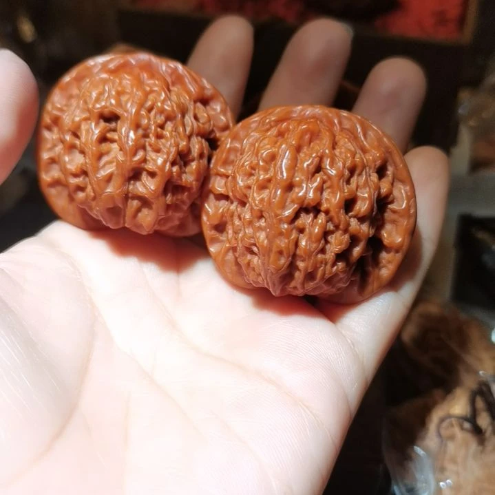 猴头核桃吊坠尊****强41闷尖狮子