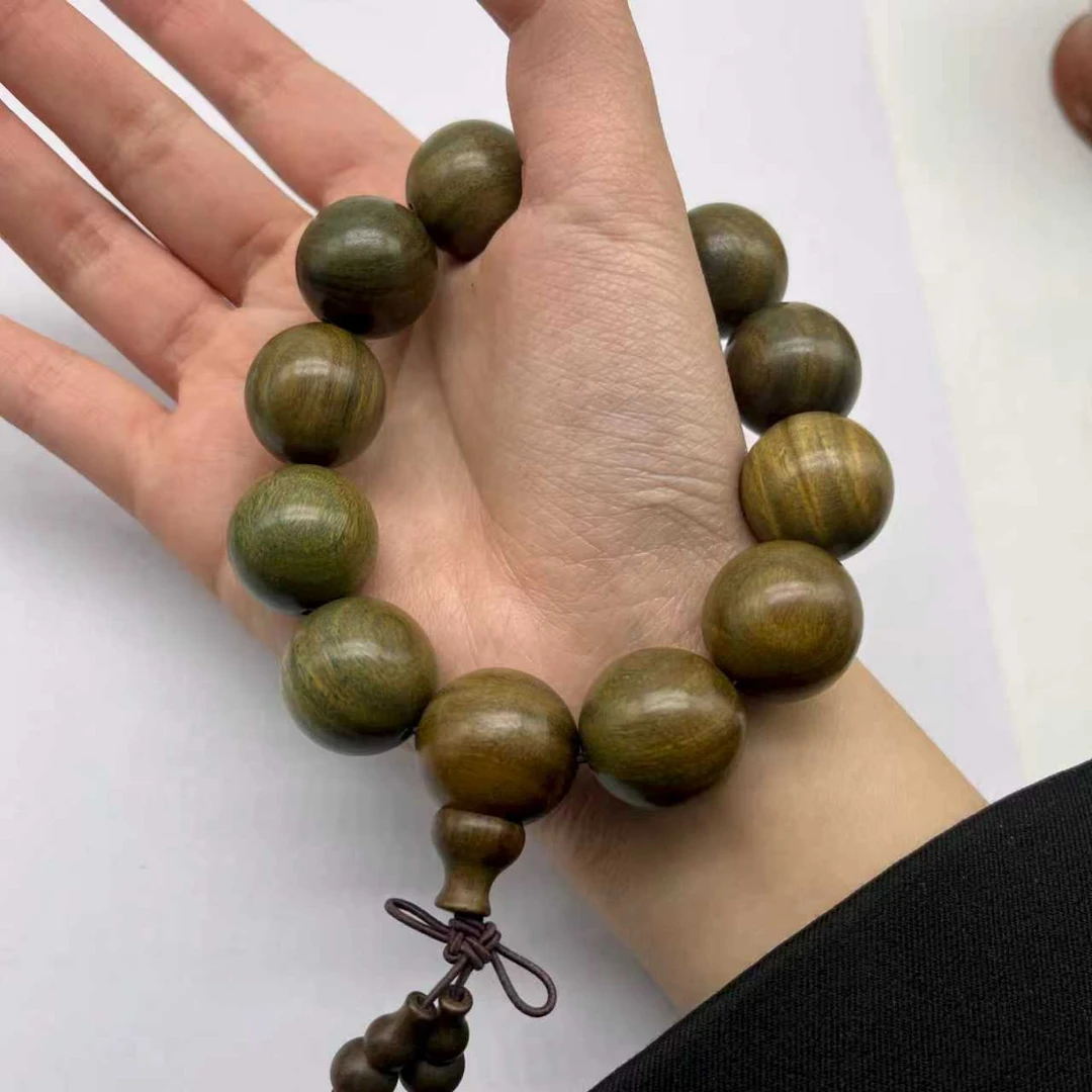 绿檀手串男女款卡20维腊木单圈 263（无礼盒 ）