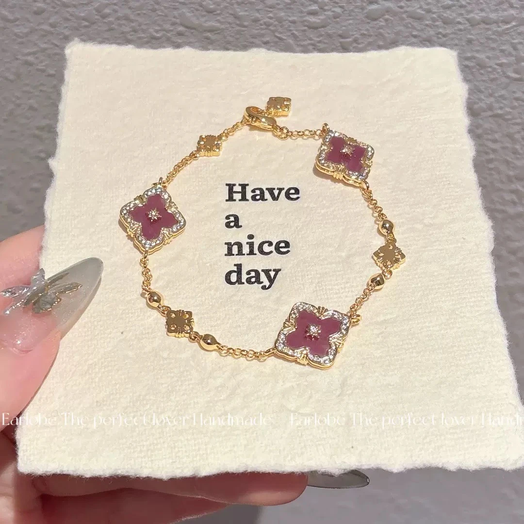 合金手链 【点了个点心】2025新款小众轻奢时尚手链SL-6852