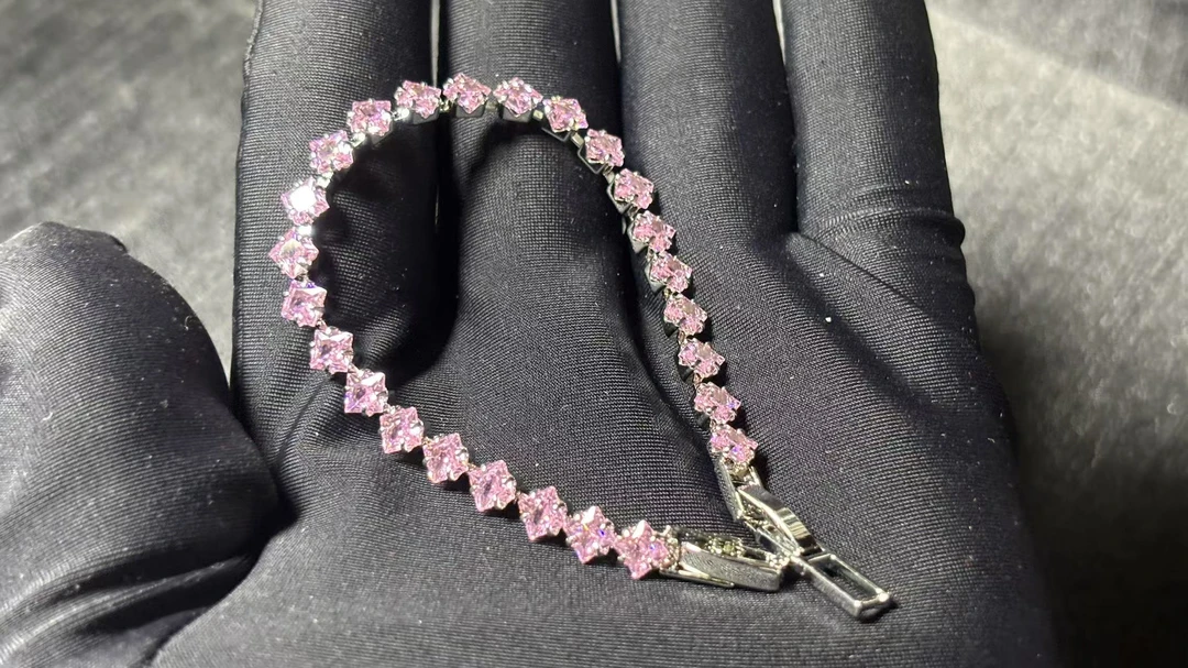 F58-禾遇镶嵌粉手链