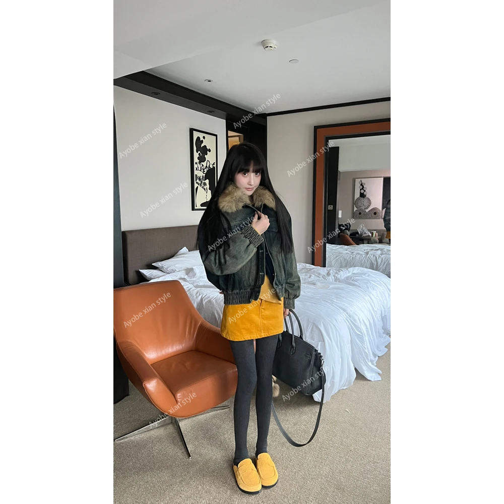 【AYOBE】小贤  美式潮酷格蕾系平衡感撞色辣妹显瘦内搭基础上衣