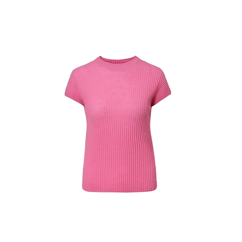 2025新款女士针织衫短袖   80-2416