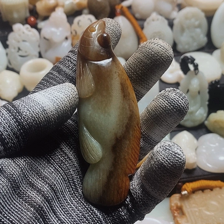 和田玉把件未镶嵌用****9