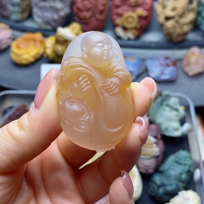 【闪购商品】定制石英质玉吊坠未镶嵌