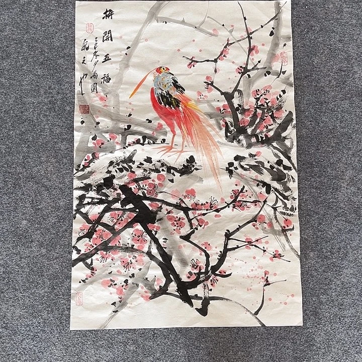 国画花鸟画作品欣赏