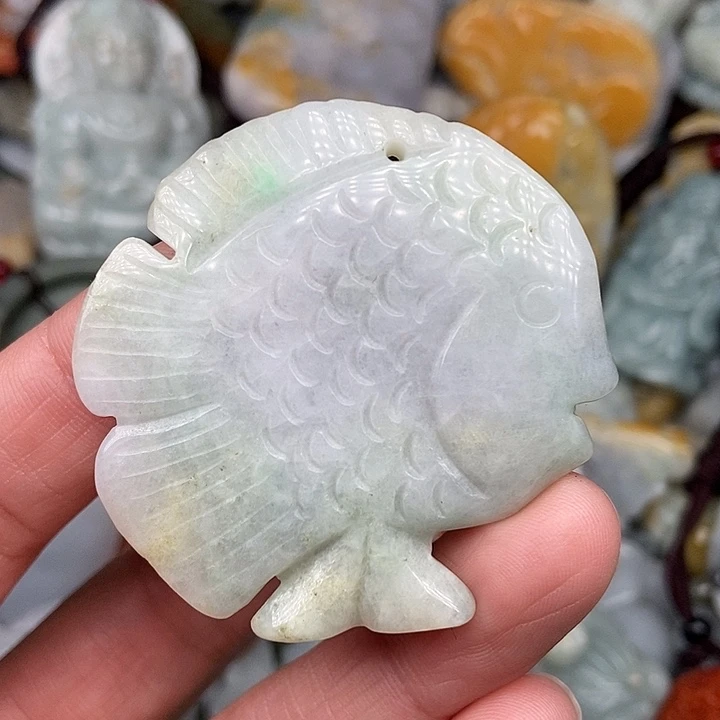 颈饰未镶嵌翡翠翡翠