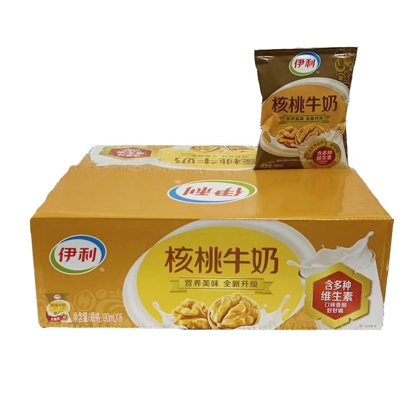 9.11号伊利核桃牛奶190ml*16袋