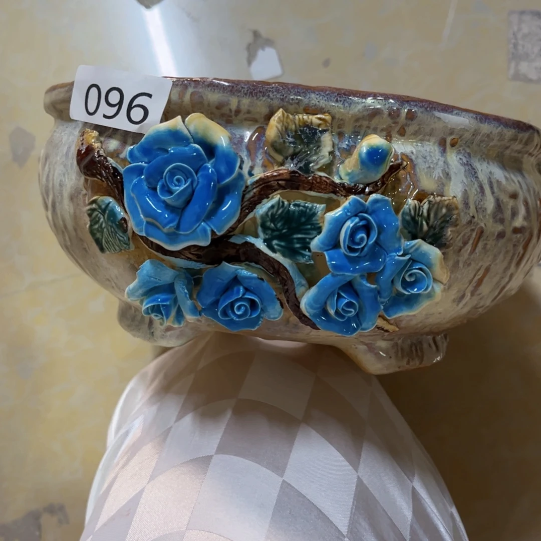 手工艺品琉璃花盆多肉艺术品制品