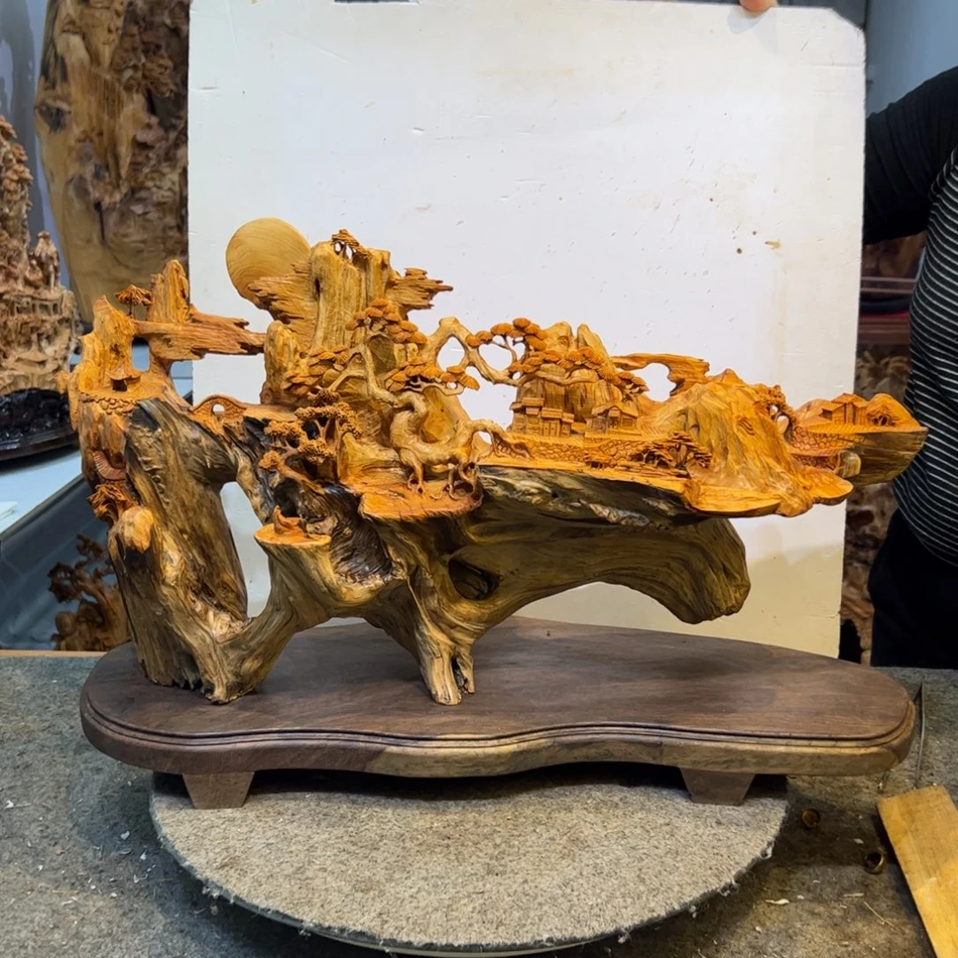 柏木（崖柏）崖柏天空之城意境