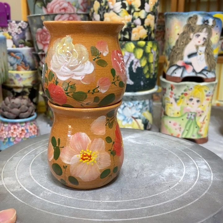 景德镇艺术手绘作品