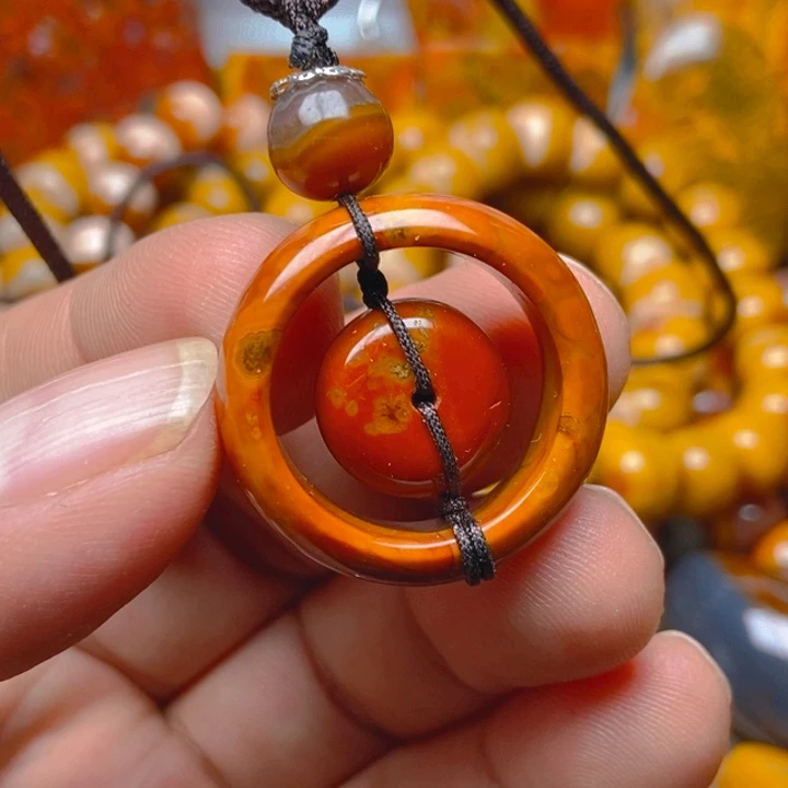 未镶嵌戒圈玛瑙/玉髓