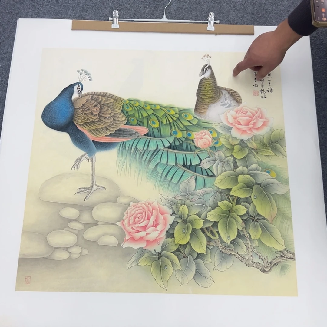 国画国画纯手绘作品