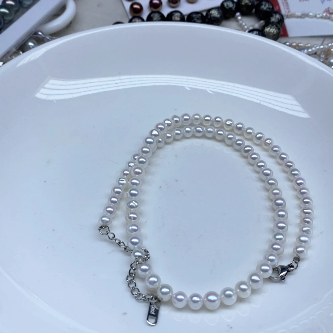 淡水珍珠颈饰未镶嵌