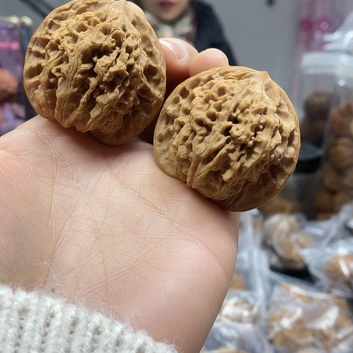 把件文玩核桃43.5老款狮子头